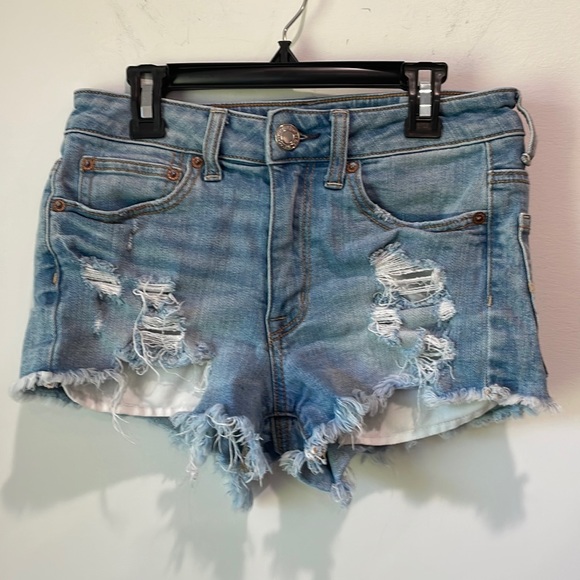 American Eagle Outfitters Pants - AE high rise festival shorts 2